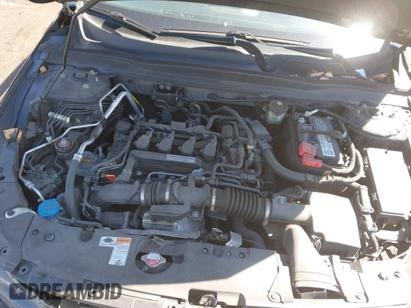 2019 Honda Accord Sedan Sport 1.5T with VIN 1HGCV1F36KA142258, listed as a IAAI auction lot 41811980 with 91,424 mi miles. Bid and sale history available at carsss.com. Image 10.