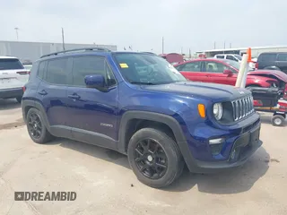 2020 Jeep Renegade Latitude with VIN ZACNJABB0LPL01306, listed as a IAAI auction lot 39506567 with 92,748 mi miles and . Bid and sale history available at DreamBid. Image 1.
