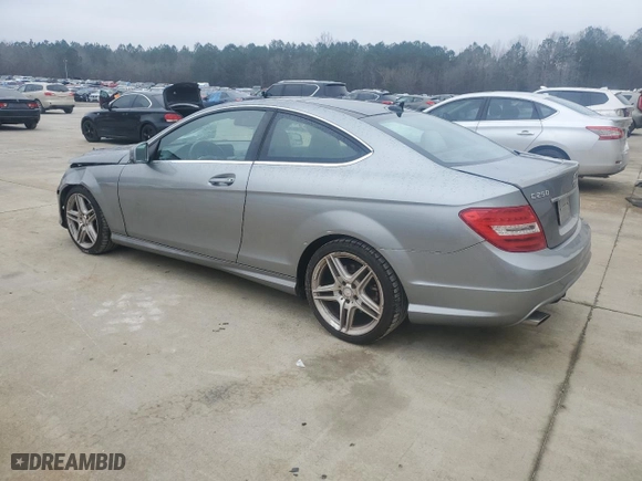2015 Mercedes-Benz C-Class C 250 with VIN WDDGJ4HB2FG378299, listed as a Copart auction lot 45939035 with 115,397 mi miles and Salvage Title. Bid and sale history available at carsss.com. Image 2.