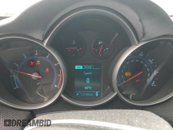 2013 Chevrolet Cruze 1LT with VIN 1G1PC5SB0D7287119, listed as a Copart auction lot 52373575 with 117,788 mi miles and Non Repairable. Bid and sale history available at carsss.com. Image 9.