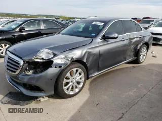 2017 Mercedes-Benz E-Class E 300 Luxury with VIN WDDZF4JB4HA137824, listed as a Copart auction lot 45806053 with 48,450 mi miles. Bid and sale history available at carsss.com. Image 1.