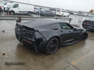 2019 Chevrolet Corvette Grand Sport 1LT z VIN 1G1YW2D78K5119210, wystawiony jako Copart lot #81775314 z przebiegiem Nie podano mil oraz Szkoda całkowita • Salvage title. Historia ofert i sprzedaży dostępna na DreamBid. Obrazek 4.