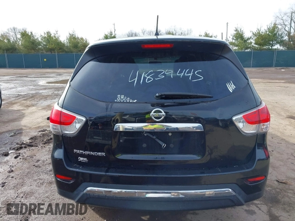 2013 Nissan Pathfinder SL with VIN 5N1AR2MN9DC685157, listed as a IAAI auction lot 41839445 with 150,474 mi miles. Bid and sale history available at carsss.com. Image 16.