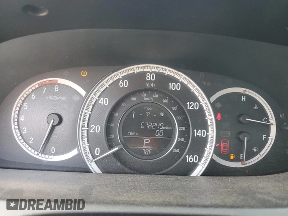 2017 Honda Accord Sedan LX with VIN 1HGCR2F3XHA085890, listed as a Copart auction lot 49334175 with 78,249 mi miles and Salvage Title. Bid and sale history available at carsss.com. Image 9.