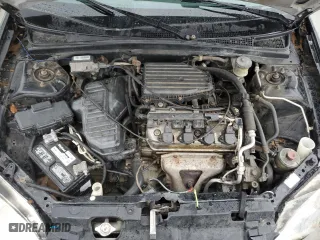 2002 Honda Civic LX with VIN 1HGEM22572L107127, listed as a Copart auction lot 49321675 with 223,555 mi miles and Salvage Title. Bid and sale history available at carsss.com. Image 11.