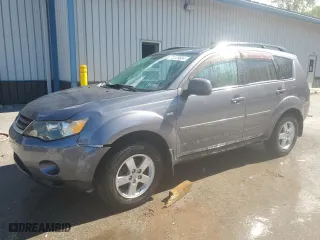 2008 Mitsubishi Outlander LS with VIN JA4MT31X68Z012841, listed as a Copart auction lot 73125604 with 111,015 mi miles and Salvage Title. Bid and sale history available at carsss.com. Image 1.