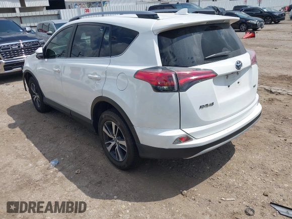 2017 Toyota RAV4 XLE with VIN JTMWFREV8HJ118885, listed as a IAAI auction lot 42097180 with 122,481 mi miles. Bid and sale history available at carsss.com. Image 3.