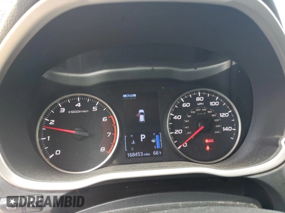 2020 Mitsubishi Eclipse Cross LE with VIN JA4AT4AA9LZ017562, listed as a Copart auction lot 60271085 with 168,453 mi miles and Salvage title. Bid and sale history available at DreamBid. Image 9.