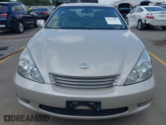 2004 Lexus ES 350 with VIN JTHBA30G240018556, listed as a IAAI auction lot 42131021 with 161,612 mi miles and . Bid and sale history available at DreamBid. Image 12.