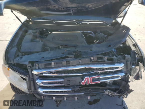 2016 GMC Canyon 2WD SLT with VIN 1GTG5DE38G1306670, listed as a Copart auction lot 87129054 with 0 mi miles and Salvage Title. Bid and sale history available at carsss.com. Image 12.