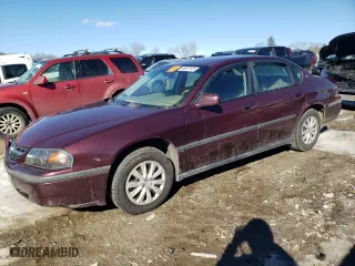 2003 Chevrolet Impala with VIN 2G1WF52E039125565, listed as a Copart auction lot 46087145 with 106,570 mi miles and Non Repairable. Bid and sale history available at carsss.com. Image 1.