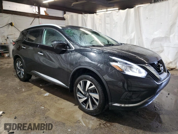 2016 Nissan Murano S z VIN 5N1AZ2MH2GN157124, wystawiony jako Copart lot #57713065 z przebiegiem 124 840 mil mil oraz Szkoda całkowita • Salvage title. Historia ofert i sprzedaży dostępna na DreamBid. Obrazek 4.