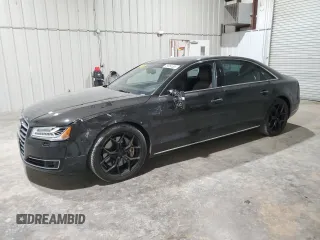 2015 Audi A8 L 3.0T with VIN WAU3GAFD2FN009638, listed as a Copart auction lot 49064565 with 58,800 mi miles and Salvage Title. Bid and sale history available at carsss.com. Image 1.