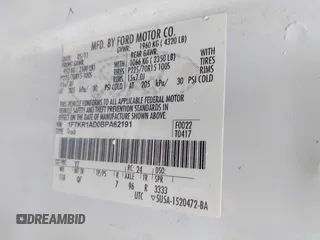 2011 Ford Ranger XL с VIN 1FTKR1AD0BPA62191, выставлен на аукционе IAAI как лот 42399054 с пробегом 194 350 миль миль и . История ставок и продаж доступна на DreamBid. Изображение 9.