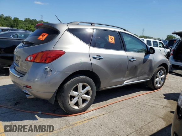 2010 Nissan Murano S with VIN JN8AZ1MU4AW015925, listed as a Copart auction lot 66349114 with 150,797 mi miles and Salvage Title. Bid and sale history available at carsss.com. Image 3.