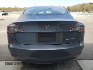 2022 Tesla Model 3 Long Range with VIN 5YJ3E1EB4NF289326, listed as a Copart auction lot 55457975 with 52,249 mi miles and Clean Title. Bid and sale history available at DreamBid. Image 6.