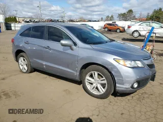 2015 Acura RDX Tech Pkg with VIN 5J8TB4H51FL011998, listed as a Copart auction lot 49601635 with 68,374 mi miles and Salvage Title. Bid and sale history available at carsss.com. Image 4.