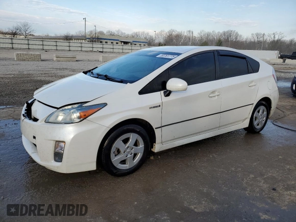 2011 Toyota Prius I with VIN JTDKN3DU3B5370244, listed as a Copart auction lot 50761775 with 199,628 mi miles and Salvage Title. Bid and sale history available at DreamBid. Image 1.