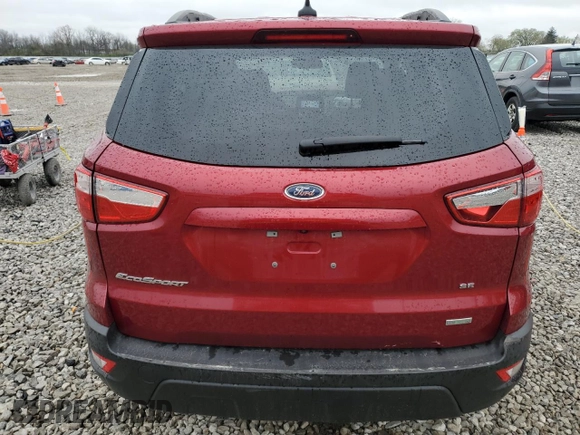 2018 Ford EcoSport SE z VIN MAJ3P1TE0JC228978, wystawiony jako Copart lot #52377845 z przebiegiem 70 845 mil mil oraz Szkoda całkowita • Salvage title. Historia ofert i sprzedaży dostępna na DreamBid. Obrazek 6.