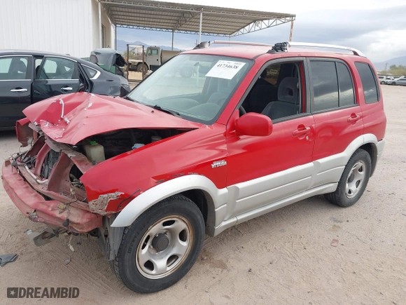 2004 Suzuki Grand Vitara with VIN JS3TE62V344100216, listed as a IAAI auction lot 41734638 with 213,166 mi miles. Bid and sale history available at carsss.com. Image 18.