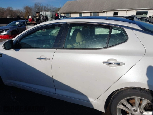 2013 Kia Optima EX with VIN 5XXGN4A70DG228426, listed as a IAAI auction lot 41498343 with 146,592 mi miles. Bid and sale history available at carsss.com. Image 14.