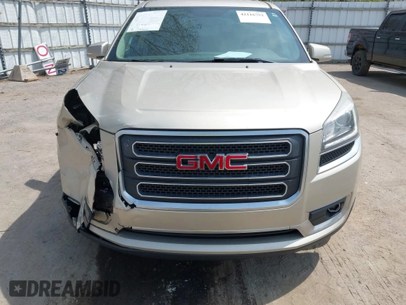 2015 GMC Acadia SLT z VIN 1GKKRSKD2FJ158888, wystawiony jako IAAI lot #42116752 z przebiegiem 156 778 mil mil oraz . Historia ofert i sprzedaży dostępna na DreamBid. Obrazek 12.
