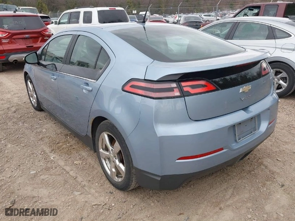 2013 Chevrolet Volt with VIN 1G1RB6E44DU110167, listed as a IAAI auction lot 42031208 with 96,154 mi miles. Bid and sale history available at carsss.com. Image 3.