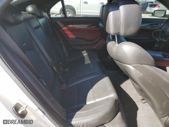 2014 Cadillac CTS Sedan Premium AWD with VIN 1G6AZ5S30E0145483, listed as a Copart auction lot 76355864 with 89,917 mi miles and Salvage Title. Bid and sale history available at carsss.com. Image 10.