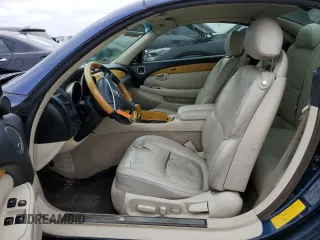 2003 Lexus SC 430 with VIN JTHFN48YX30048301, listed as a Copart auction lot 78778544 with 153,872 mi miles and Salvage Title. Bid and sale history available at DreamBid. Image 7.