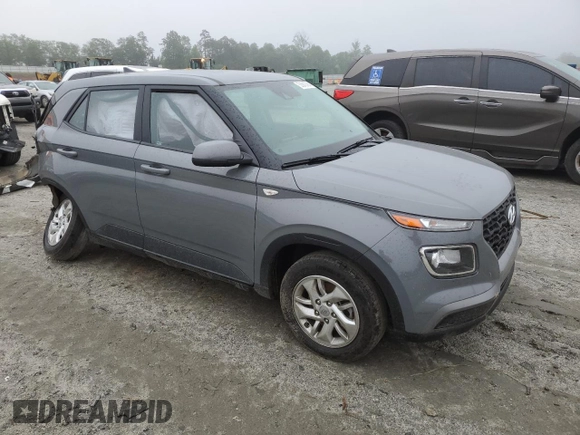 2021 Hyundai Venue SE with VIN KMHRB8A39MU073354, listed as a Copart auction lot 53810784 with 86,679 mi miles and Salvage Title. Bid and sale history available at DreamBid. Image 4.