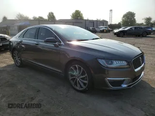 2019 Lincoln MKZ Reserve I with VIN 3LN6L5D91KR607417, listed as a Copart auction lot 59886935 with 56,399 mi miles and Salvage title. Bid and sale history available at DreamBid. Image 4.