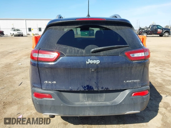 2016 Jeep Cherokee Limited with VIN 1C4PJMDBXGW178360, listed as a IAAI auction lot 41779824 with 101,838 mi miles. Bid and sale history available at carsss.com. Image 16.