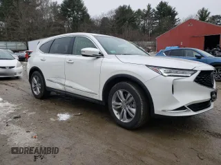 2022 Acura MDX with VIN 5J8YE1H38NL034090, listed as a Copart auction lot 38883593 with 14,062 mi miles. Bid and sale history available at carsss.com. Image 4.