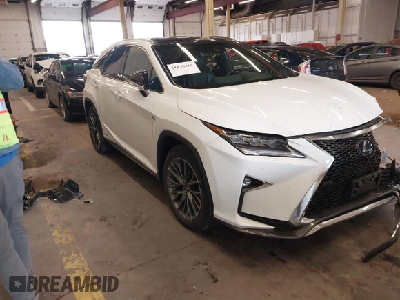 2016 Lexus RX 450h with VIN 2T2BGMCA1GC004487, listed as a IAAI auction lot 41830419 with 6,395 mi miles and . Bid and sale history available at DreamBid. Image 1.