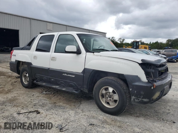 2002 Chevrolet Avalanche with VIN 3GNEK13T82G115091, listed as a Copart auction lot 70299624 with 0 mi miles and Salvage Title. Bid and sale history available at carsss.com. Image 4.
