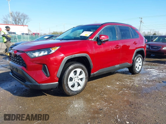 2019 Toyota RAV4 LE with VIN 2T3G1RFVXKC011400, listed as a IAAI auction lot 41957289 with 58,935 mi miles. Bid and sale history available at carsss.com. Image 17.