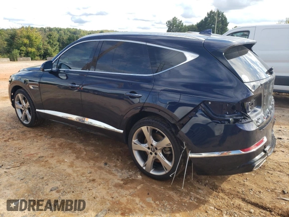 2021 Genesis GV80 with VIN KMUHBDSB9MU048157, listed as a Copart auction lot 73017554 with 68,807 mi miles and Salvage title. Bid and sale history available at DreamBid. Image 2.