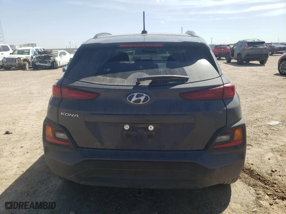 2021 Hyundai Kona SEL with VIN KM8K22AA5MU601565, listed as a Copart auction lot 51003835 with 37,812 mi miles and Salvage Title. Bid and sale history available at carsss.com. Image 6.
