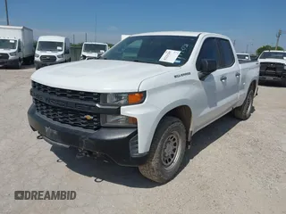 2020 Chevrolet Silverado 1500 Work Truck with VIN 1GCRYAEF1LZ177031, listed as a IAAI auction lot 42223285 with 77,377 mi miles and . Bid and sale history available at DreamBid. Image 2.
