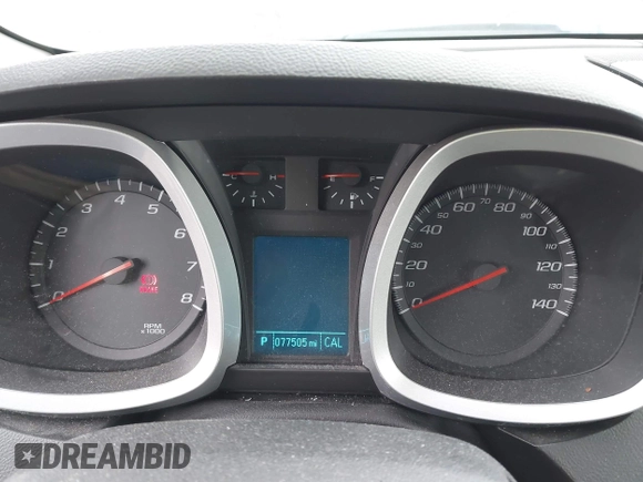 2016 Chevrolet Equinox LS with VIN 2GNALBEK4G1189257, listed as a IAAI auction lot 41957683 with 77,505 mi miles and . Bid and sale history available at carsss.com. Image 7.
