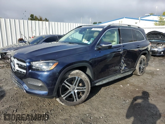 2021 Mercedes-Benz GLS 450 with VIN 4JGFF5KE4MA403912, listed as a Copart auction lot 73223174 with 62,220 mi miles and Salvage Title. Bid and sale history available at DreamBid. Image 1.