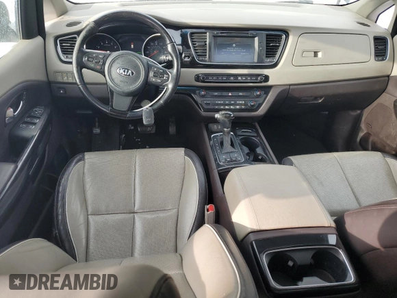 2015 Kia Sedona SX-L with VIN KNDME5C15F6056820, listed as a Copart auction lot 83827564 with 247,171 mi miles and Clean Title. Bid and sale history available at DreamBid. Image 8.