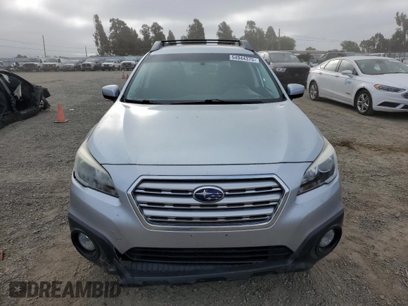 2015 Subaru Outback Premium with VIN 4S4BSACC6F3259593, listed as a Copart auction lot 54944375 with 114,260 mi miles and Salvage Title. Bid and sale history available at DreamBid. Image 5.