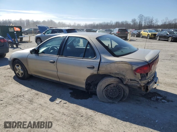 2005 Chevrolet Cavalier with VIN 1G1JC52F157161975, listed as a Copart auction lot 47518605 with 162,835 mi miles and Salvage title. Bid and sale history available at DreamBid. Image 2.