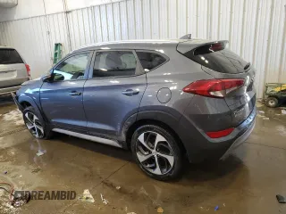 2018 Hyundai Tucson Sport with VIN KM8J3CALXJU747858, listed as a Copart auction lot 55984945 with 53,526 mi miles and Clean title. Bid and sale history available at DreamBid. Image 2.