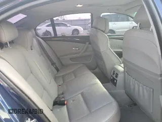 2008 BMW 5 Series 550i with VIN WBANW53538CT54207, listed as a Copart auction lot 85542194 with 153,319 mi miles and Salvage Title. Bid and sale history available at carsss.com. Image 11.
