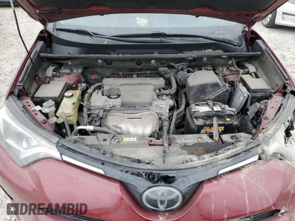 2018 Toyota RAV4 XLE with VIN JTMRFREV7JD252112, listed as a Copart auction lot 43088555 with 77,509 mi miles and Salvage Title. Bid and sale history available at carsss.com. Image 13.