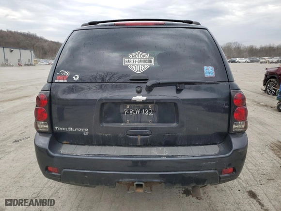 2008 Chevrolet TrailBlazer Fleet w/2FL with VIN 1GNDT13SX82145517, listed as a Copart auction lot 50977465 with NaN miles and Salvage Title. Bid and sale history available at carsss.com. Image 6.