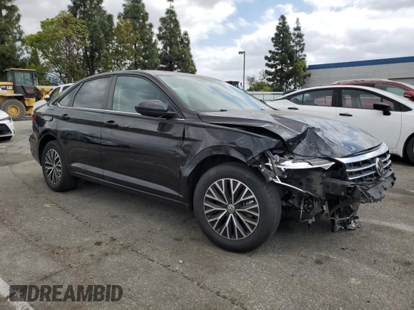 2021 Volkswagen Jetta S with VIN 3VWC57BU8MM076072, listed as a Copart auction lot 54073095 with 82,812 mi miles and Clean title. Bid and sale history available at DreamBid. Image 4.