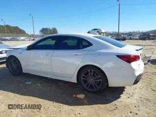 2018 Acura TLX w/A-SPEC Pkg with VIN 19UUB2F63JA007945, listed as a IAAI auction lot 41320172 with 160,616 mi miles. Bid and sale history available at carsss.com. Image 15.